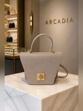 Arcadia Trapeze Medium Satchel NWOT